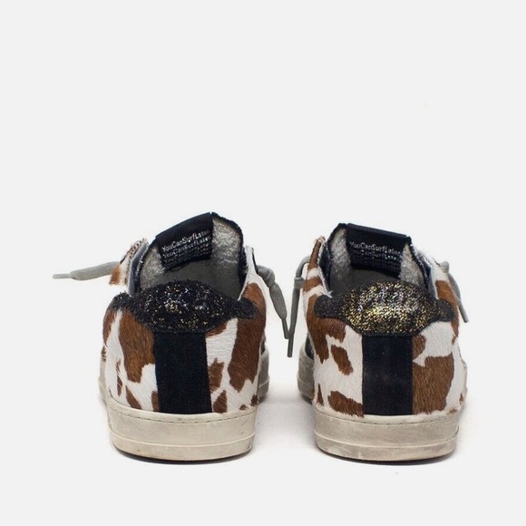 P448 John Brown Mixed Media Glitter giraffe print size 38 - Picture 4 of 5